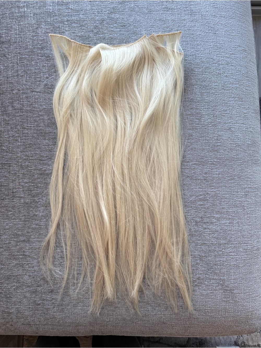 Blonde Clip-In Hair Extensions - Natural Light Blonde
